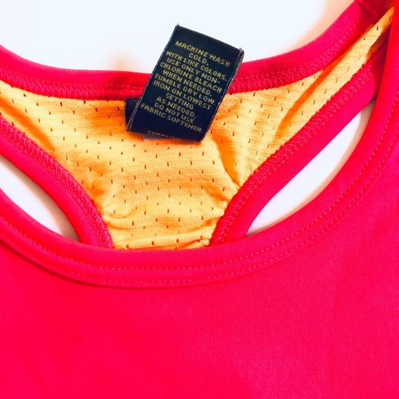 Xersion Quick Dry Girls Racerback Workout Tank Top Pink Size L - Picture 4 of 7